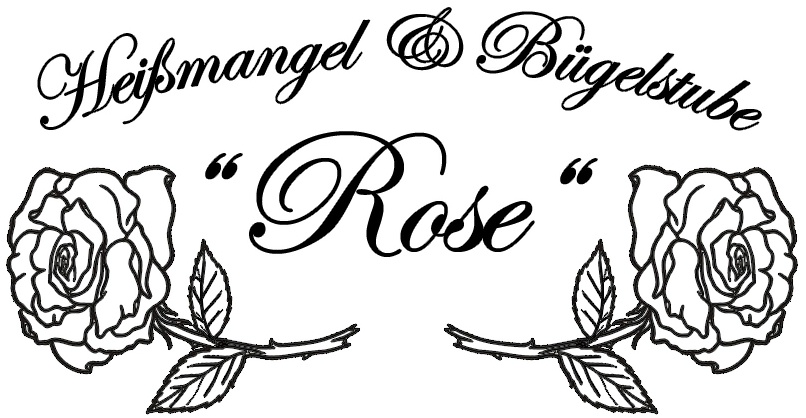 Heißmangel Rose